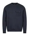 Ps By Paul Smith Long-sleeved Sweater In Black