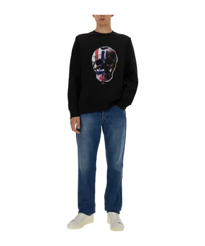 Ps By Paul Smith Long-sleeved Sweater In Black