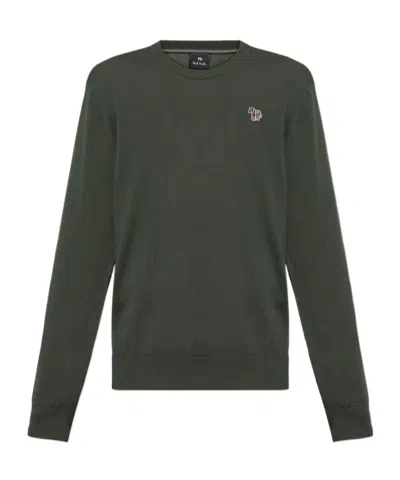 Ps By Paul Smith Long-sleeved Sweater In Black
