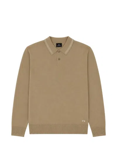 Ps By Paul Smith Ps Paul Smith Merino Wool Polo Shirt In Multi
