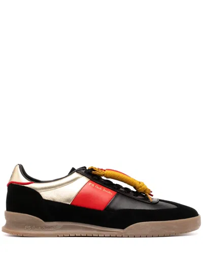 Ps By Paul Smith Low-top Lace-up Sneakers In Black