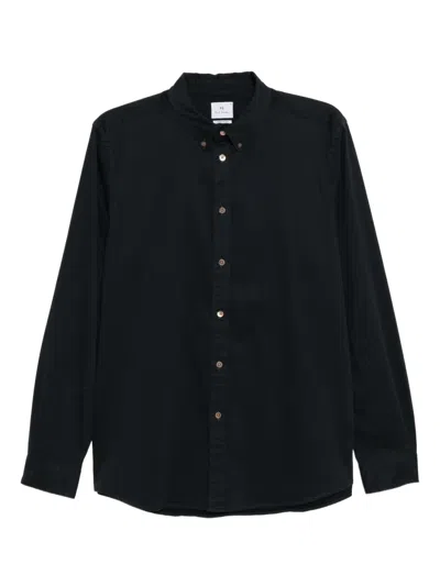 Ps By Paul Smith Ls Shirt In Black