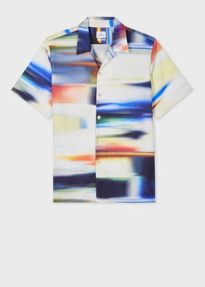 Ps By Paul Smith Ps Paul Smith Bowling Shirt In Multicolour