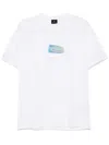 Ps By Paul Smith Ps Paul Smith Mens Regular Fit Short Sleeves T-shirt In White