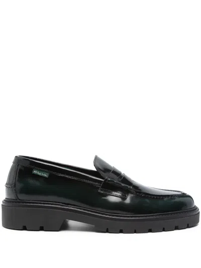 PS BY PAUL SMITH MENS SHOE BOLZANO DARK GREEN,M2S.BOL09.NBRO 39 DARK GREEN