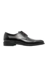 Ps By Paul Smith Matte Lace-up Shoes In Black