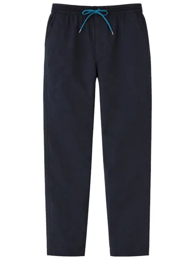 Ps By Paul Smith Ps Paul Smith Cotton-blend Stretch Trousers In Blue