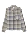 Ps By Paul Smith Ps Paul Smith Checked Cotton Shirt Jacket In Beige