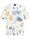 Ps By Paul Smith Ps Paul Smith Printed Cotton T-shirt In White