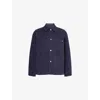 Ps By Paul Smith Mens Blue Work Relaxed-fit Denim Jacket Xl In Blue