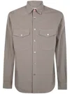 Ps By Paul Smith Ps Paul Smith Mens Casual Fit Shirt In Gray