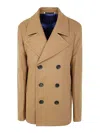 Ps By Paul Smith Ps Paul Smith Mens Coat In Brown
