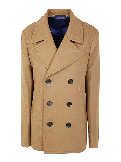 Ps By Paul Smith Mens Coat In Brown