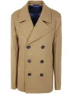 Ps By Paul Smith Ps Paul Smith Mens Coat In Camel