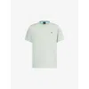 Ps By Paul Smith Sage Green Organic Cotton Zebra Logo T-shirt In Green