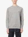 Ps By Paul Smith Ps Paul Smith Zebra Logo Sweatshirt With Zebra Logo In Grey Melange