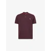 Ps By Paul Smith Mens Red Regular-fit Zebra Cotton-pique Polo Shirt Xxl In Brown