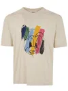 PS BY PAUL SMITH MENS REG FIT SS TSHIRT RABBIT