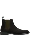 Ps By Paul Smith Cedric Suede Ankle Boots In Dark Brown