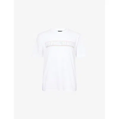 Ps By Paul Smith S By Paul Smith Mens Logo-print Cotton T-shirt White