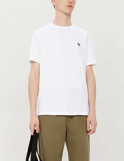 Ps By Paul Smith Ps Paul Smith Organic Cotton T Shirt In White Cotton