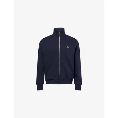 Ps By Paul Smith Ps Paul Smith Zebra Logo Cotton Sweatshirt In Black