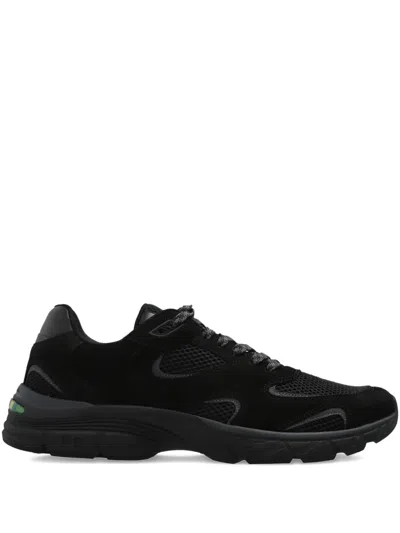 Ps By Paul Smith Mesh Panelled Sneakers In Black