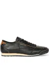 Ps By Paul Smith Mestre Leather Sneakers In Black