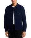 Ps By Paul Smith Military Overshirt In Blue