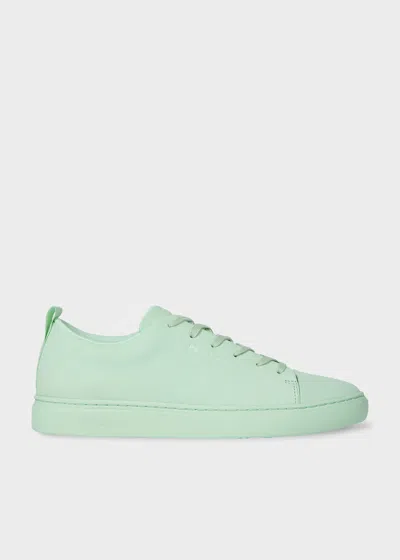 Ps By Paul Smith Mint Green Nubuck 'lee' Trainers