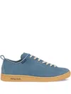 Ps By Paul Smith Miyata Suede Leather Sneakers In Blue