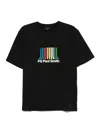 Ps By Paul Smith Crew Neck T-shirt With Print In Black
