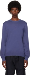 Ps By Paul Smith Multicolor Striped Crewneck In 46a Blues