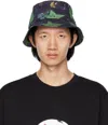 Ps By Paul Smith Graphic-print Cotton Bucket Hat In 47 Blues