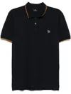 Ps By Paul Smith Ps Paul Smith Zebra Badge Cotton Polo Shirt