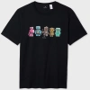 Ps By Paul Smith Ps Paul Smith Robot Print T-shirt In Black