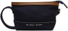 PS BY PAUL SMITH NAVY EMBROIDERED MESSENGER BAG