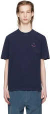 PS BY PAUL SMITH NAVY HAPPY T-SHIRT