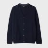Ps By Paul Smith Ps Paul Smith Merino Wool Cardigan In Blue