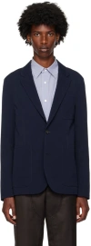 Ps By Paul Smith Navy Seersucker Blazer In 47 Blues