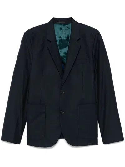 Ps By Paul Smith Notched-lapels Blazer In Blue