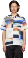 Ps By Paul Smith Ps Paul Smith Bowling Shirt In 1 White