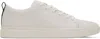 Ps By Paul Smith Off-white Leather Lee Sneakers In 1 White