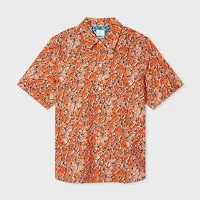 Ps By Paul Smith Field Floral Shirt In Multi