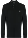 Ps By Paul Smith Polo With Logo In Black