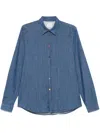 Ps By Paul Smith Ps Paul Smith Denim Cotton Shirt In Blue