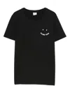 Ps By Paul Smith Organic-cotton T-shirt In Black