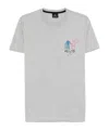 Ps By Paul Smith P5 Ltd Bike T-shirt In White