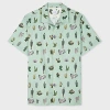Ps By Paul Smith Ps Paul Smith Printed Shirt In Green