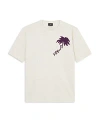 PS BY PAUL SMITH PALM GRAPHIC COTTON BLEND TEE